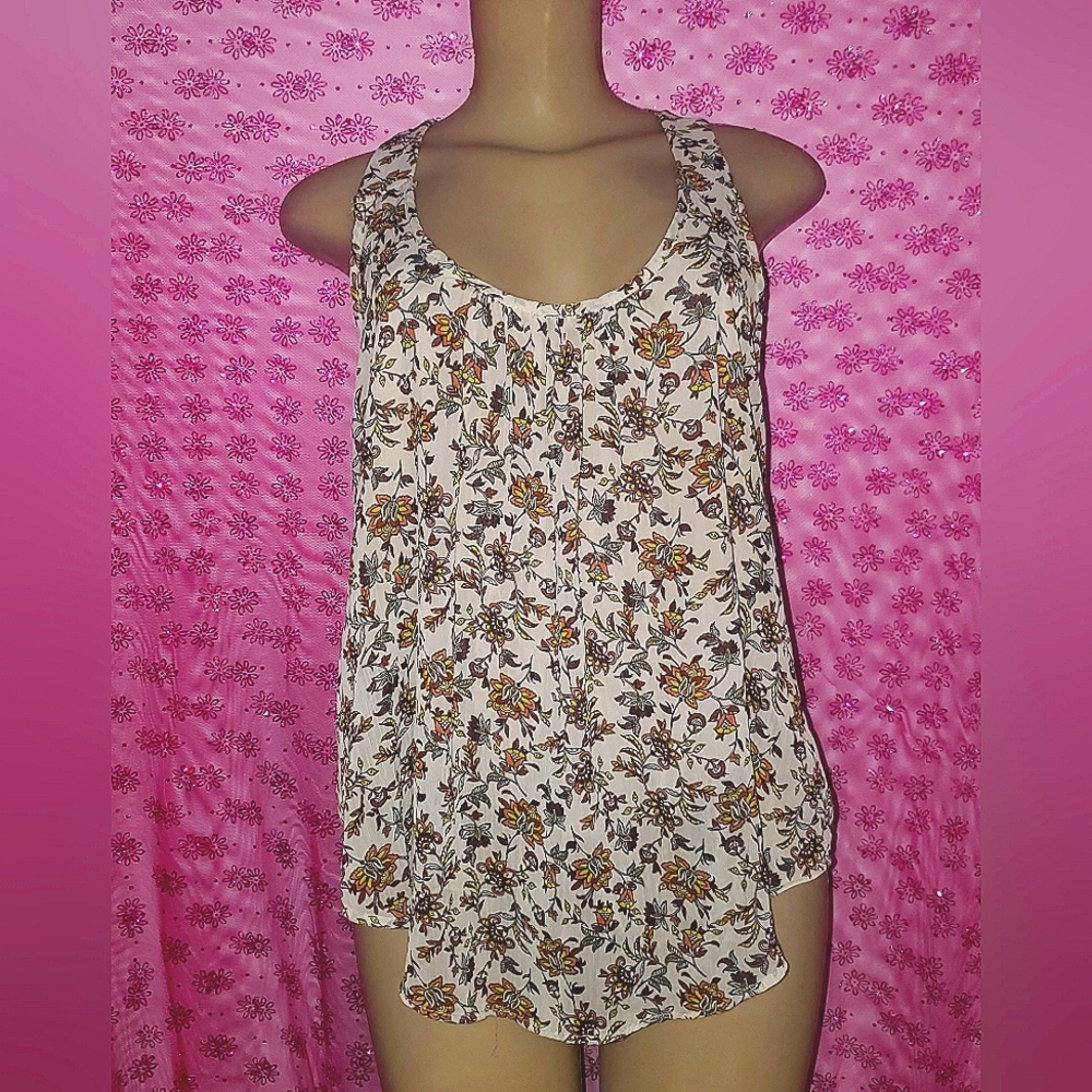 Floral Racerback Tank